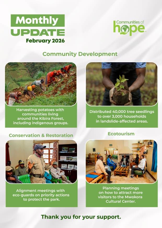 Communities of Hope monthly update, February 2026